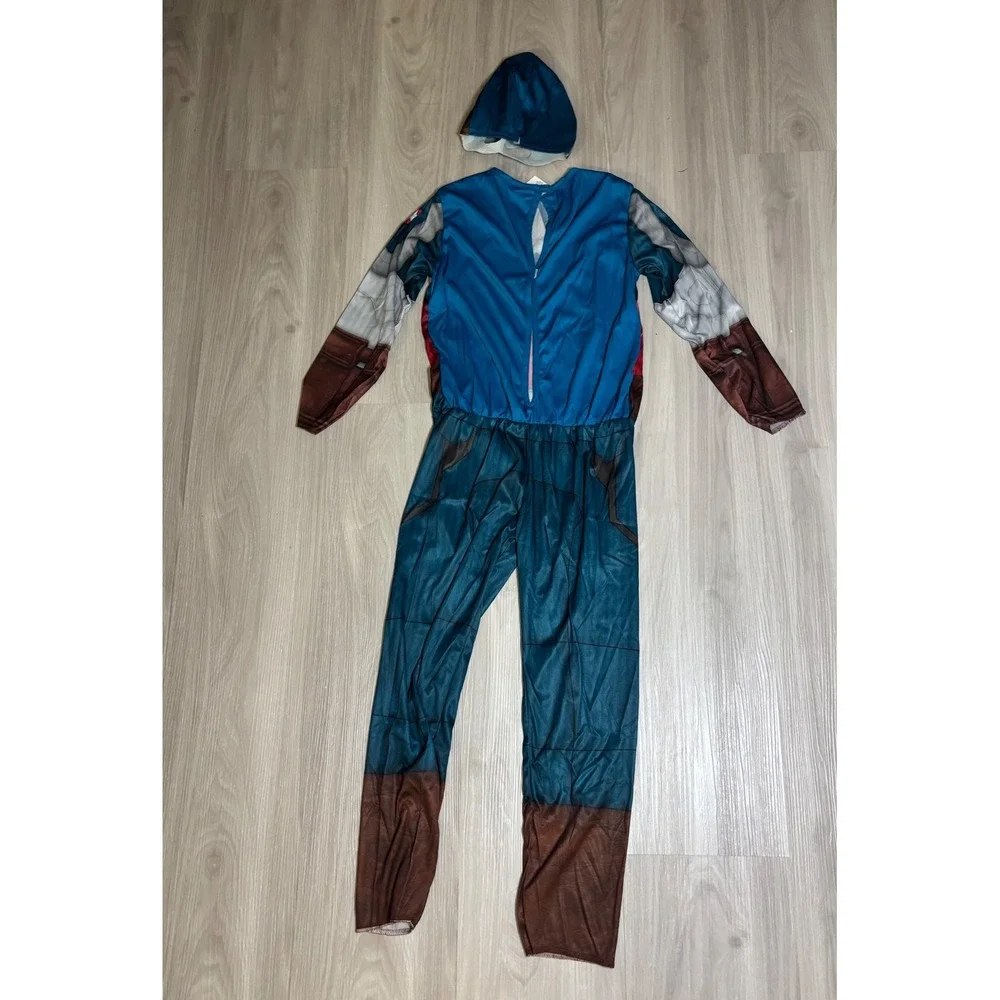 Captain America Costume With Mask Marvel Rubies Boys Large Superhero Halloween